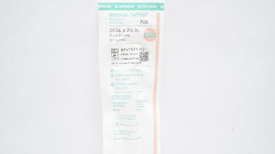 B.Braun 4251621-02 Introcan Safety IV Cath. 20G x 2 1/2inch 51mL/min